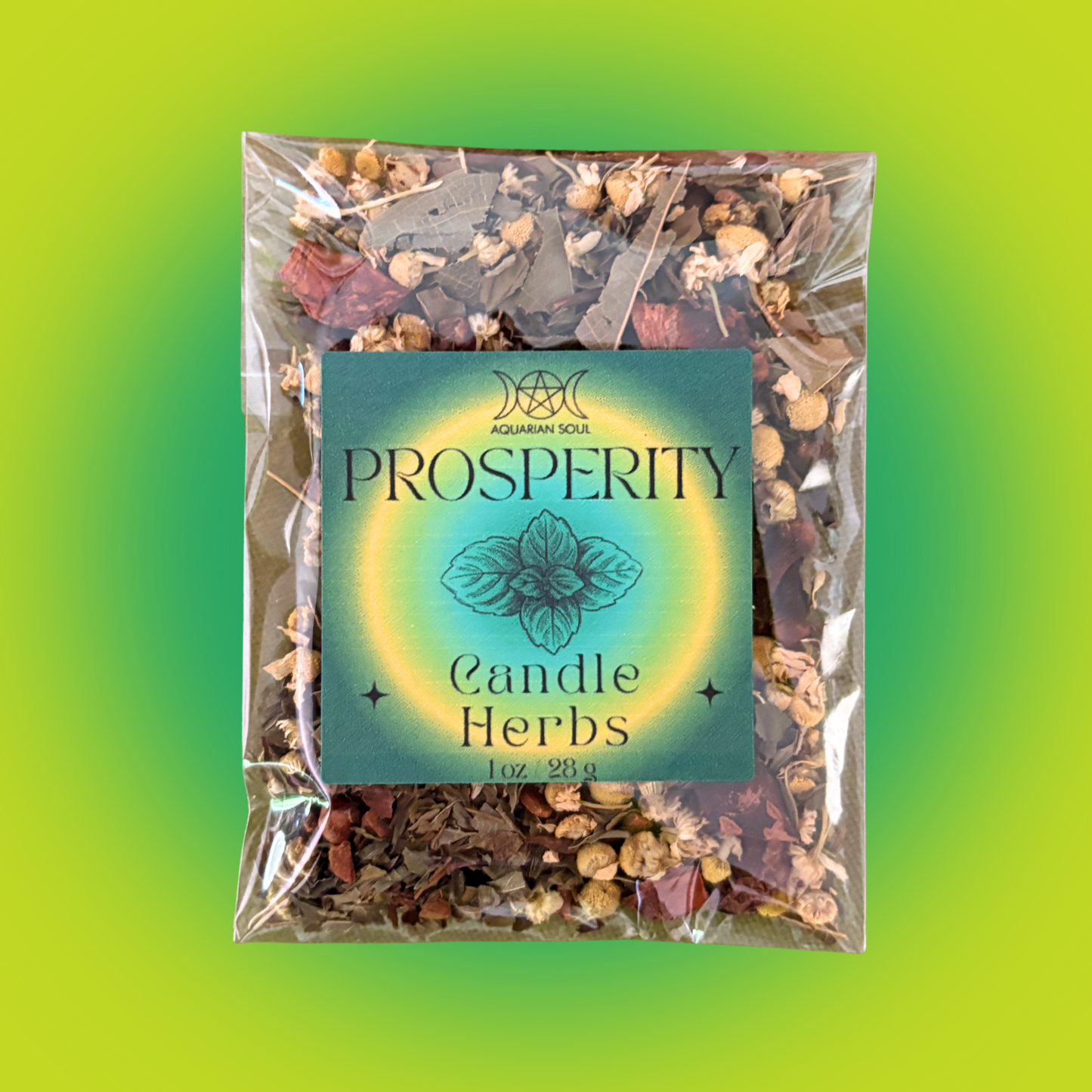 Prosperity 7 Day Ritual Candle Dressing Kit