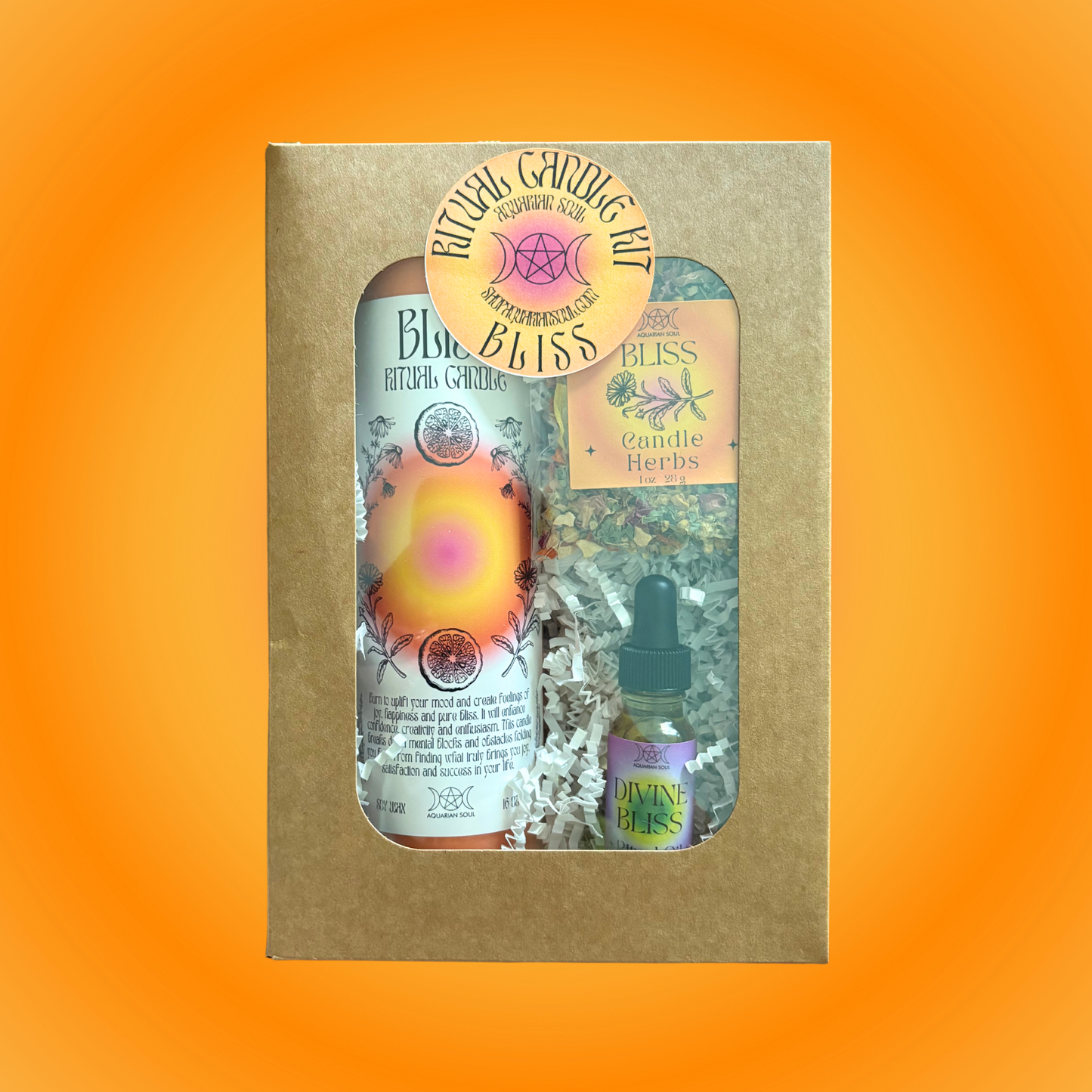 Bliss 7 Day Ritual Candle Dressing Kit