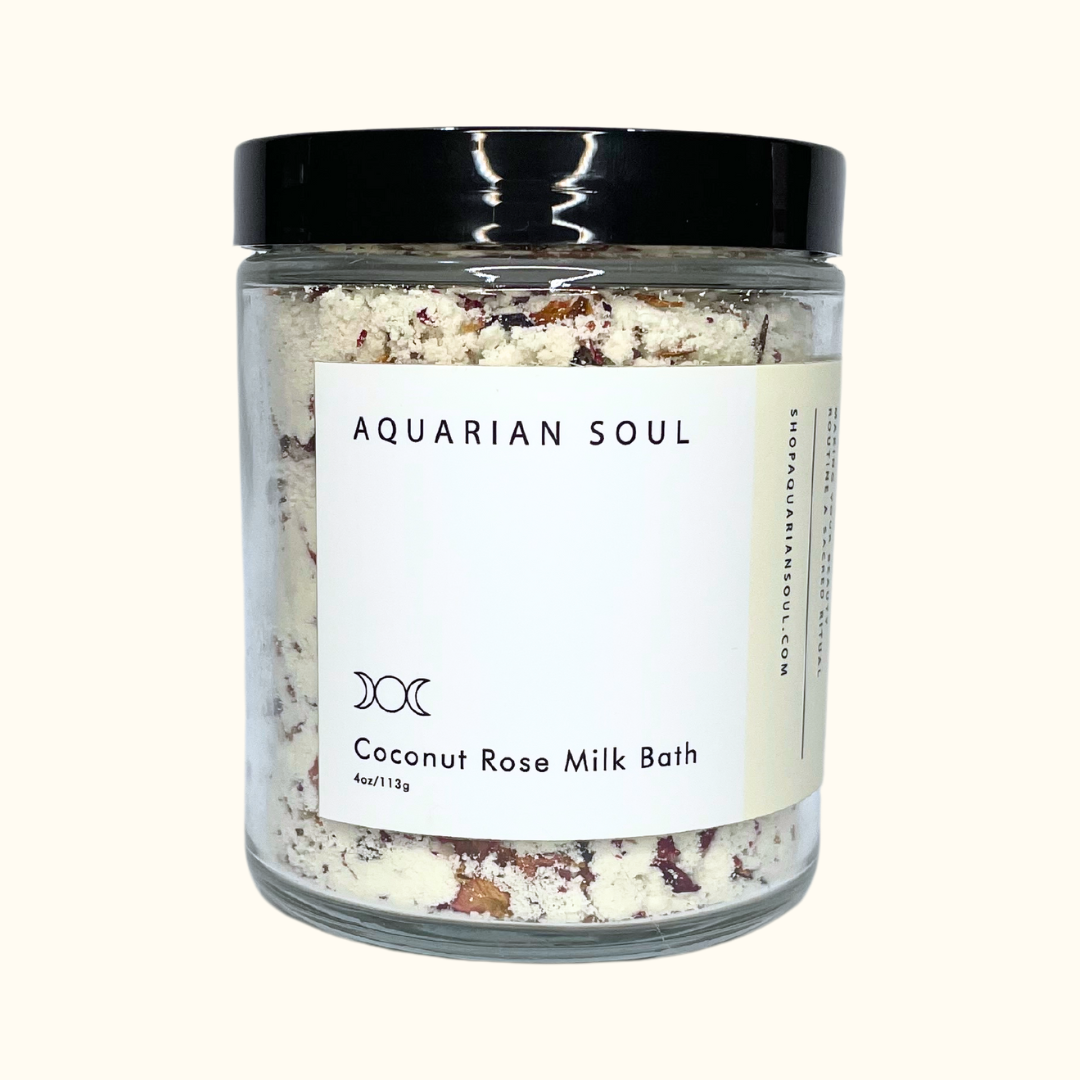 Coconut Rose Milk Bath Soak