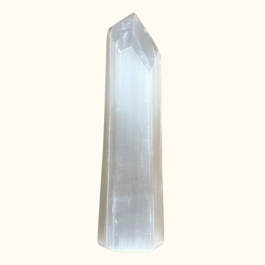 Selenite Obelisk