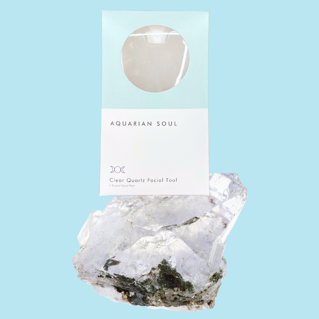 Clear Quartz Facial Tool