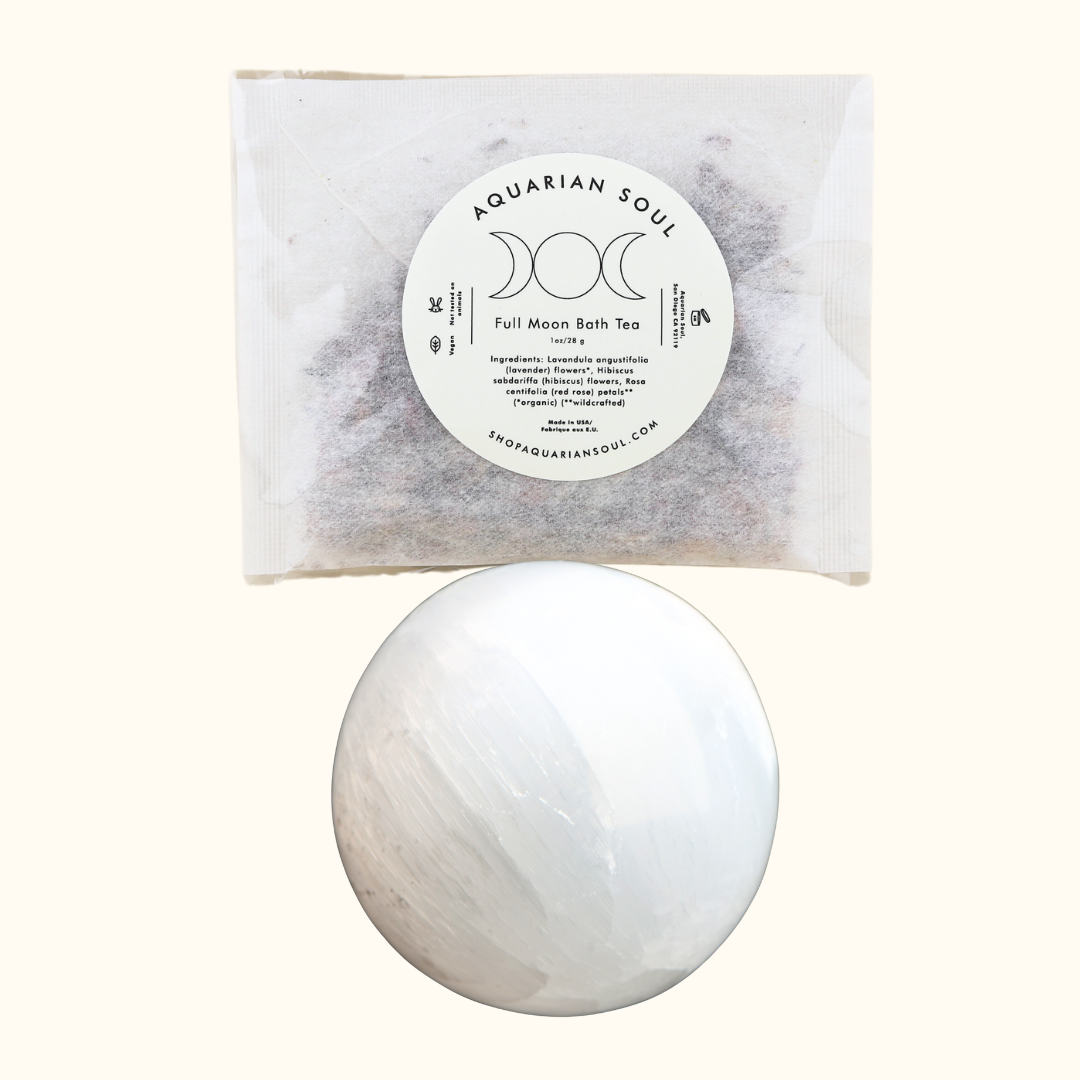 Full Moon Bath Tea Bag