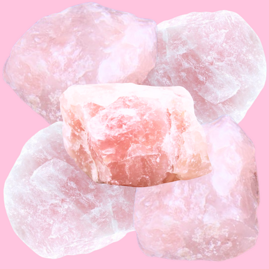 Rose Quartz Raw Chunks