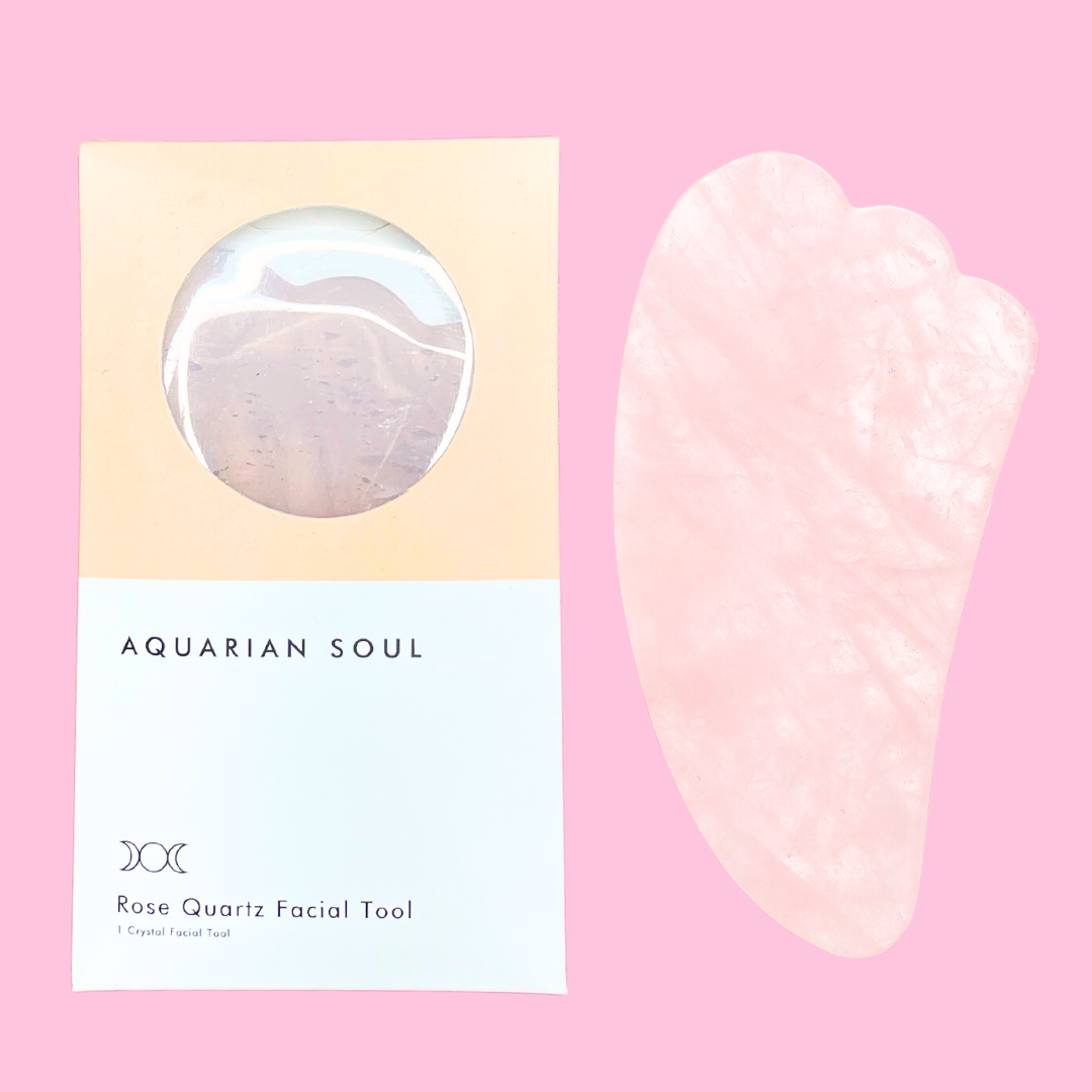 Rose Quartz Facial Tool
