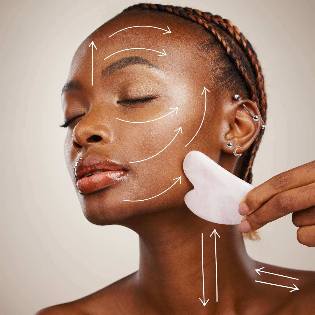 Rose Quartz Facial Tool
