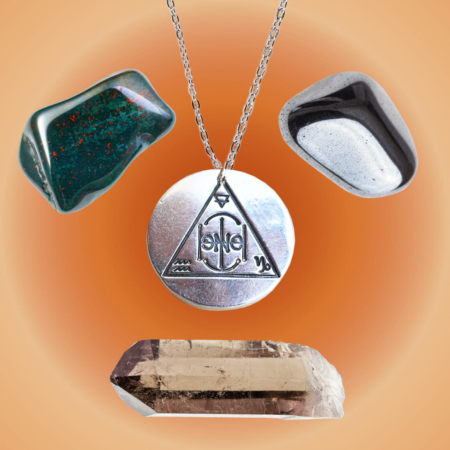 Grounding Silver Talisman
