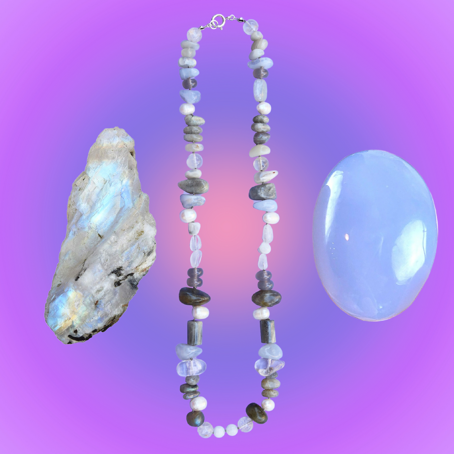 Intuition Enhancement Gemstone Talisman