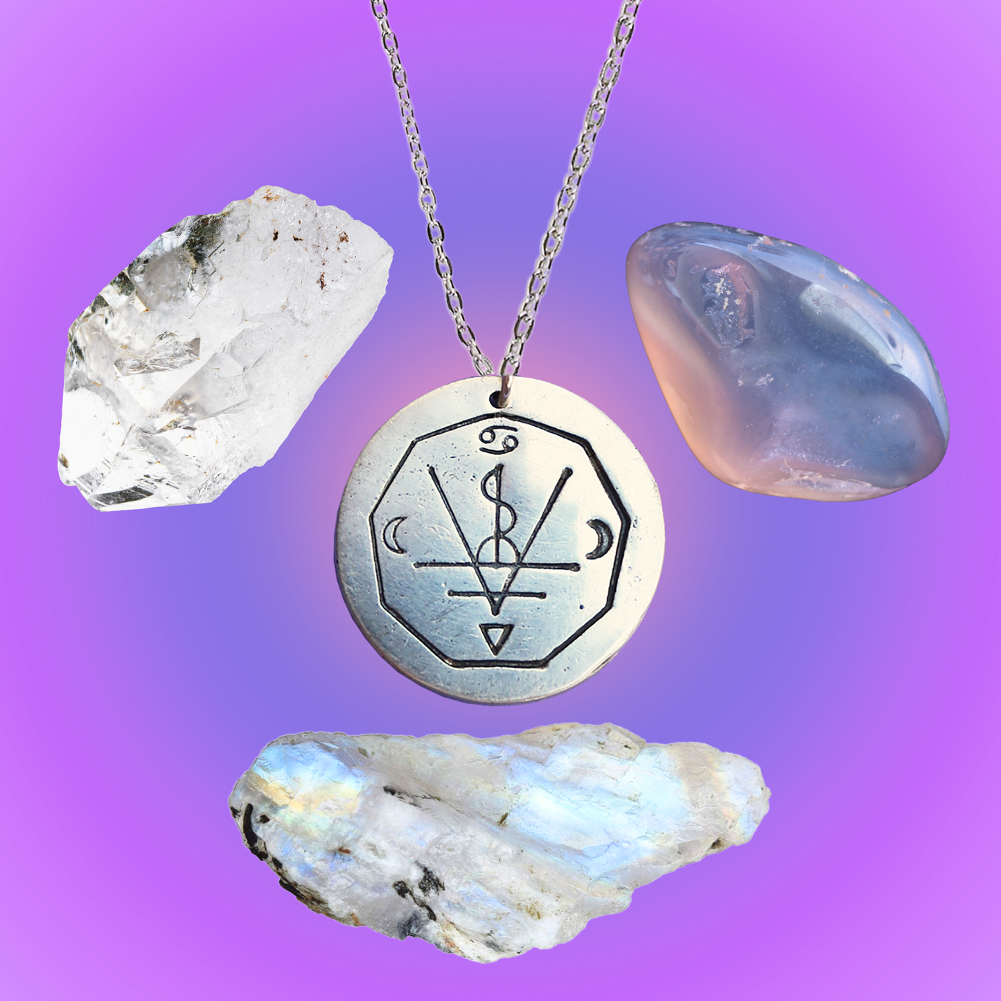 Intuition Silver Talisman