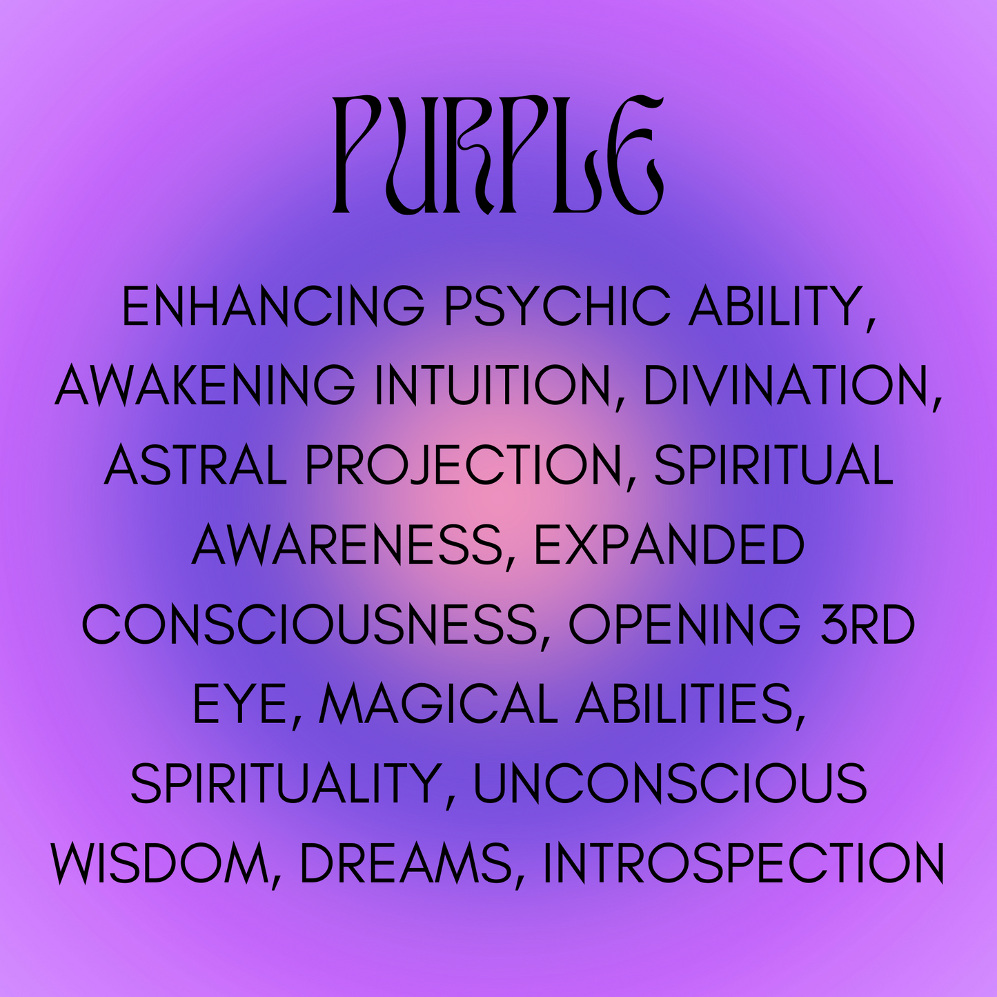 Intuition Enhancement Gemstone Talisman