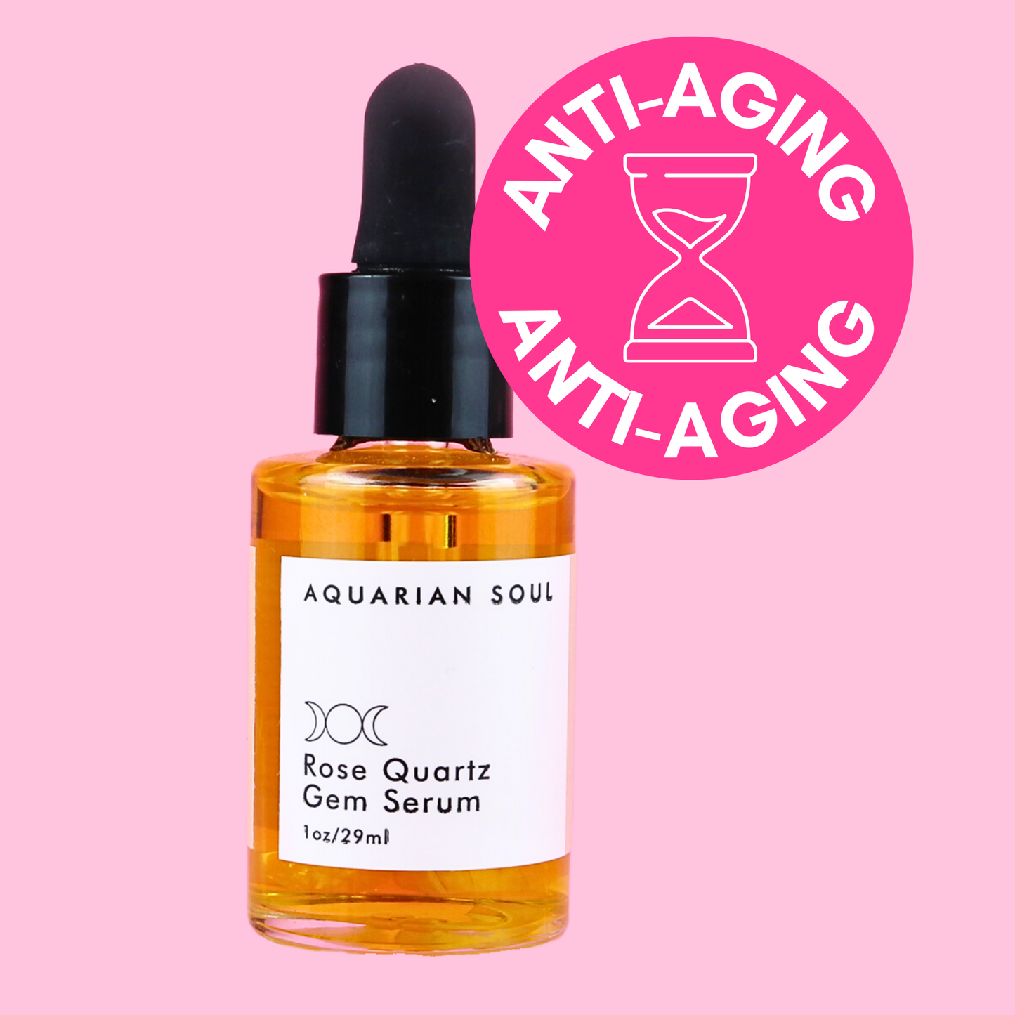 Rose Quartz Rosehip Anti-Aging Gem Serum