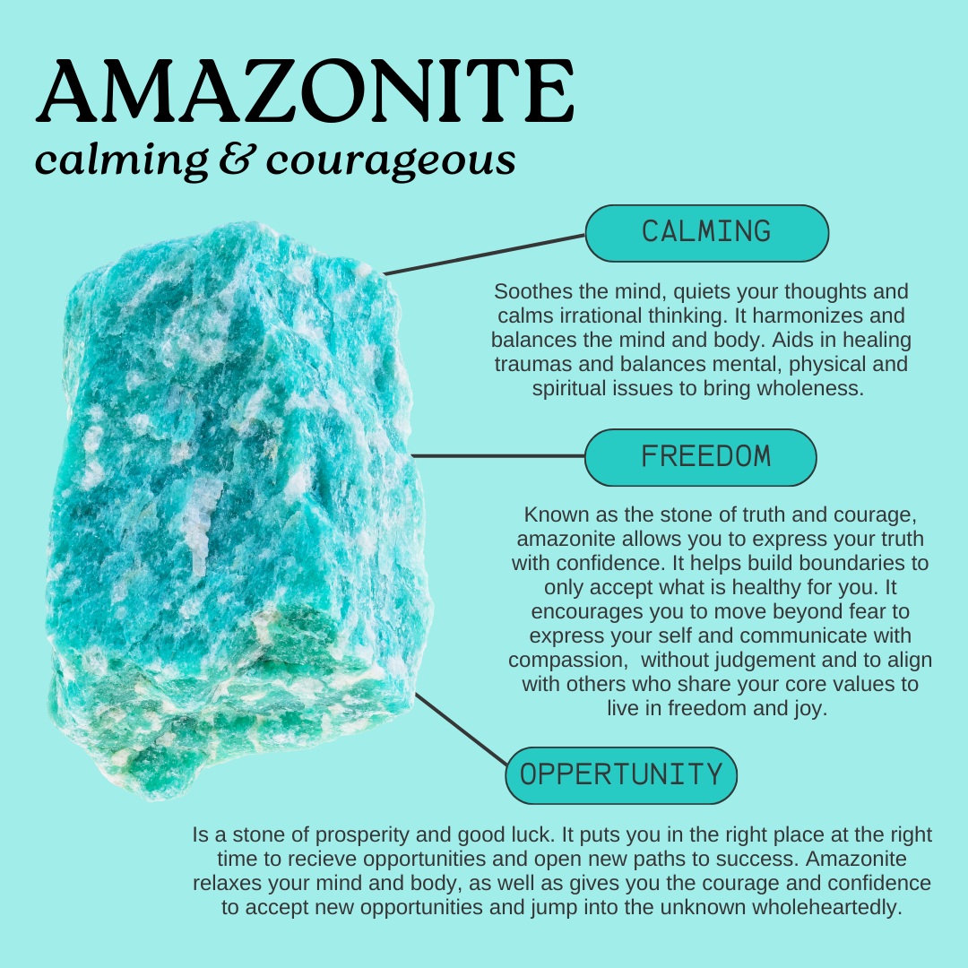 Amazonite Gem Paste Body Butter