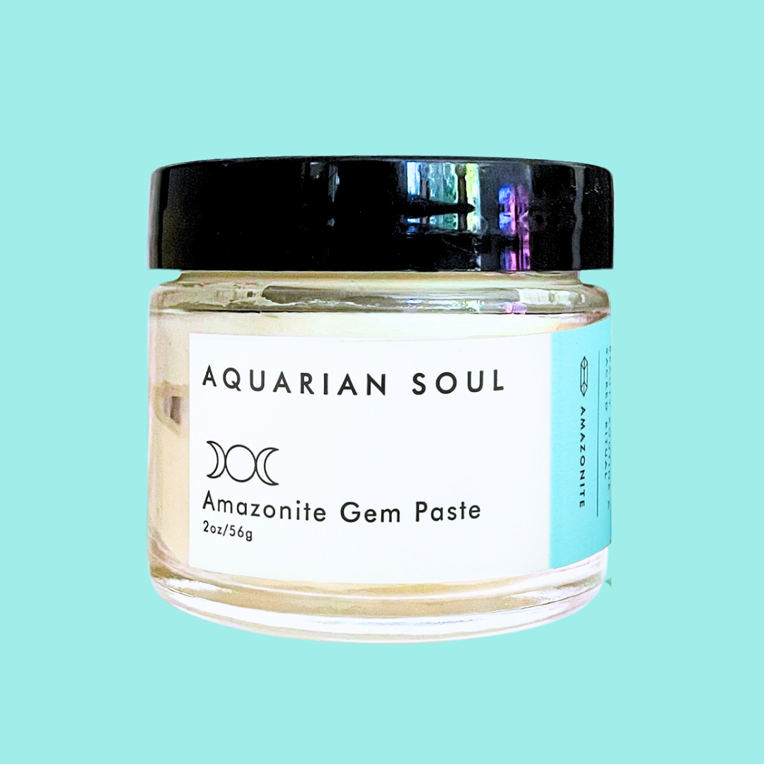 Amazonite Gem Paste Body Butter