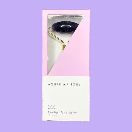 Amethyst Gemstone Facial Roller