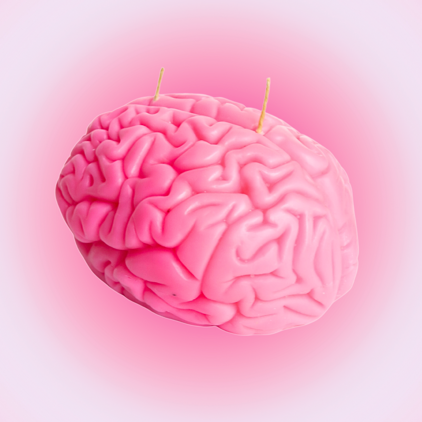 Brain Domination Figure Candle Double Wick