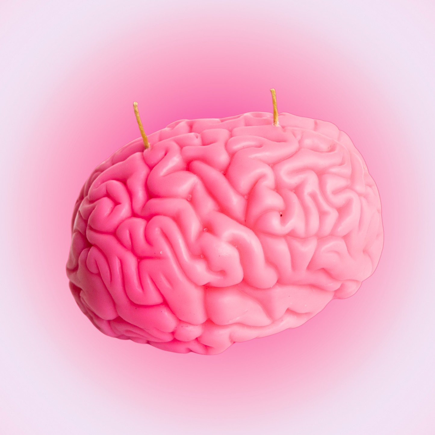 Brain Domination Figure Candle Double Wick