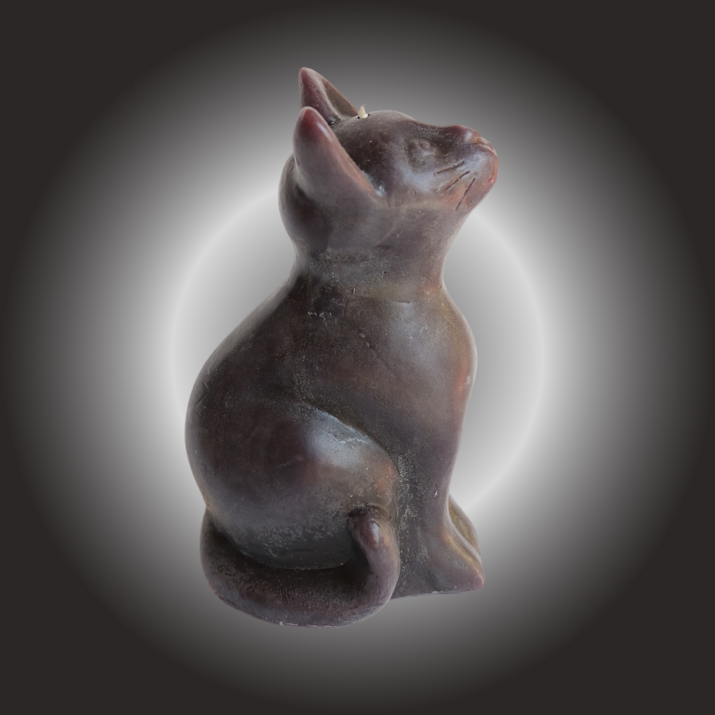 Black Cat Good Luck Figure Candle