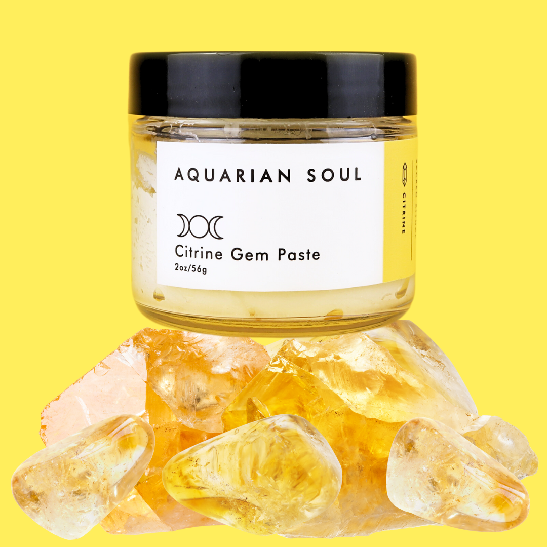 Citrine Gem Paste Body Butter