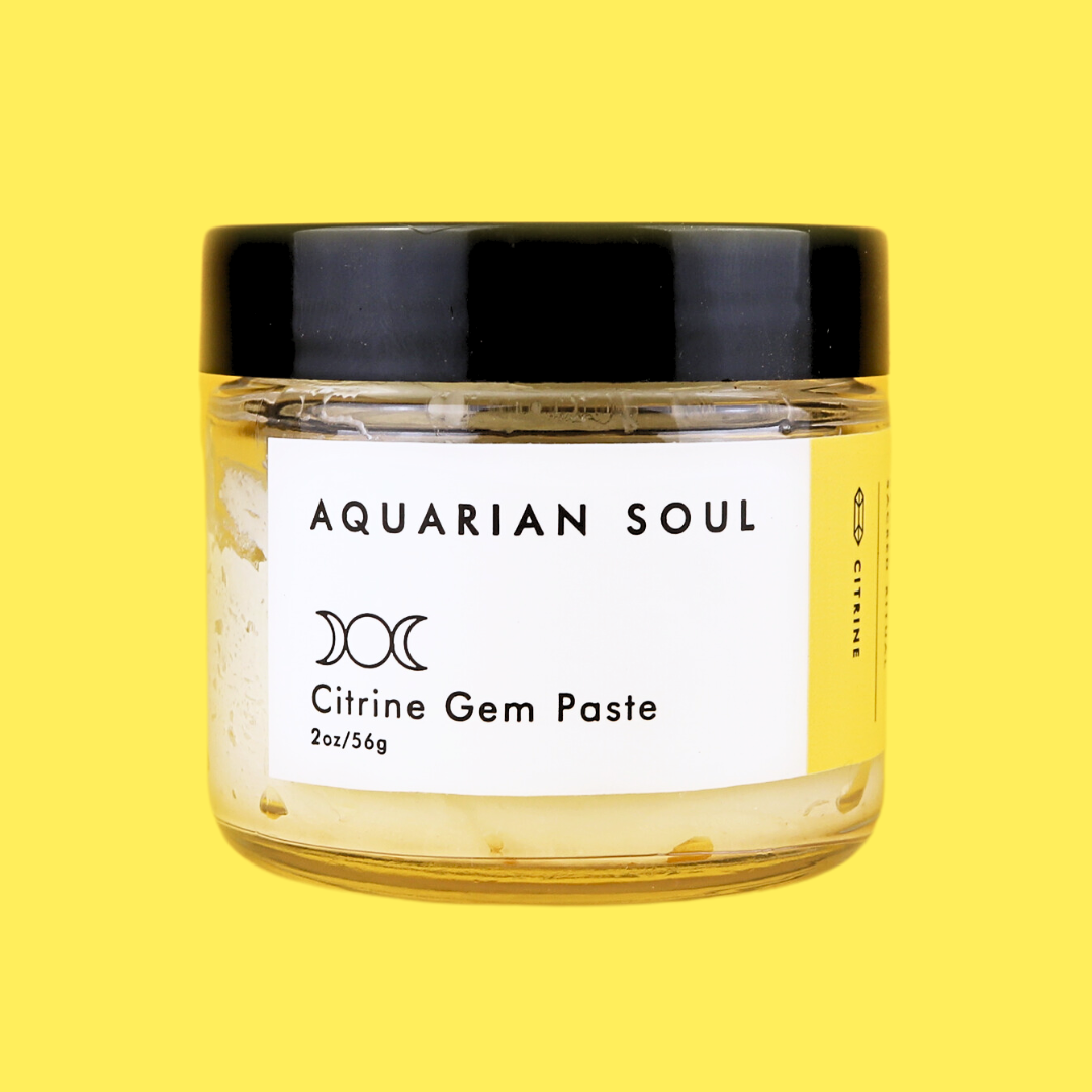 Citrine Gem Paste Body Butter