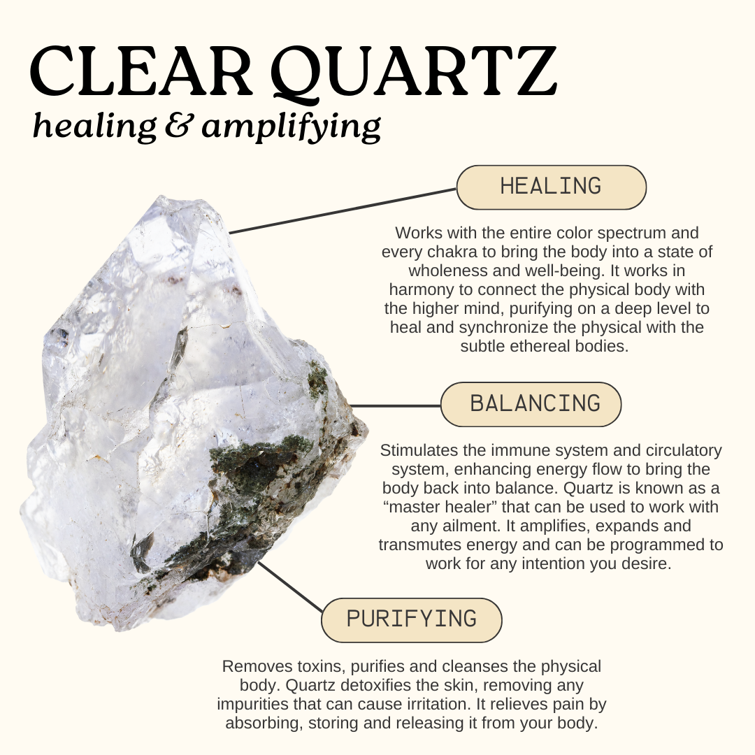 Clear Quartz Facial Tool