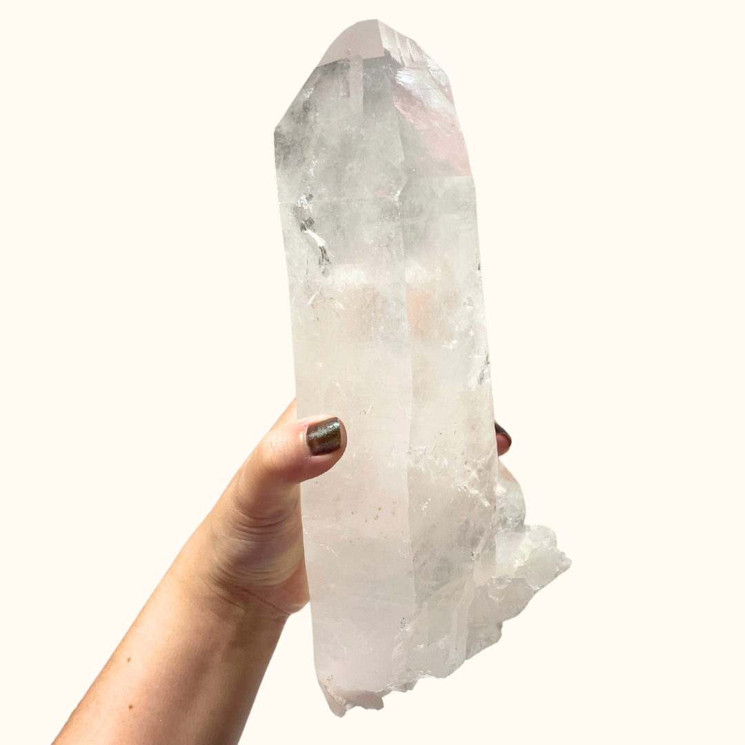 Quartz Twin Point Rainbow XL