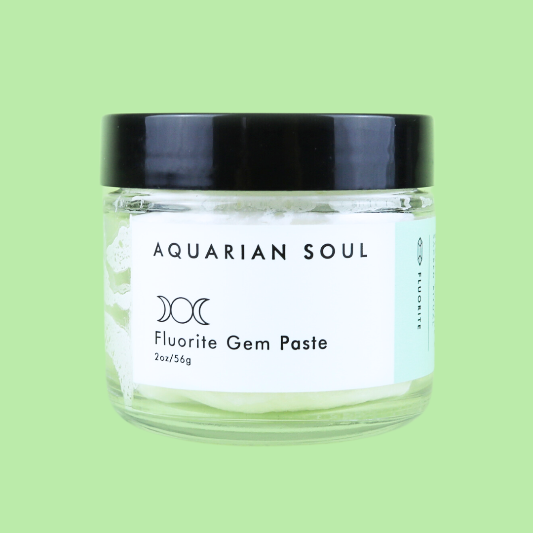 Fluorite Gem Paste Body Butter