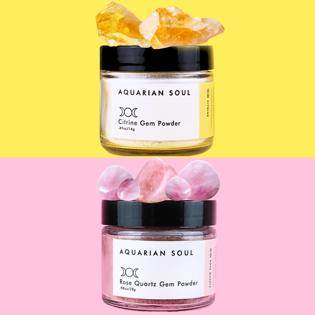 Gem Powder Clay Mask Set