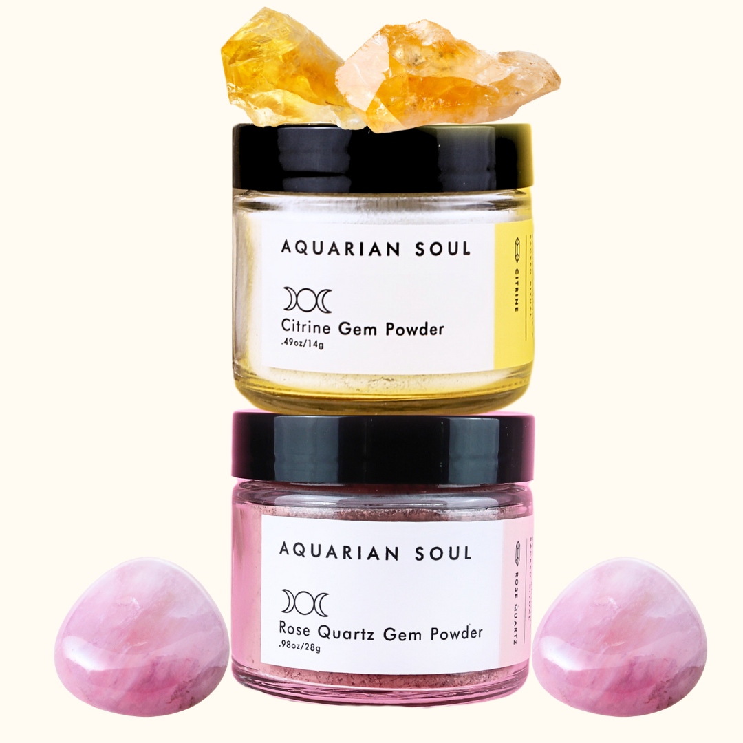 Gem Powder Clay Mask Set