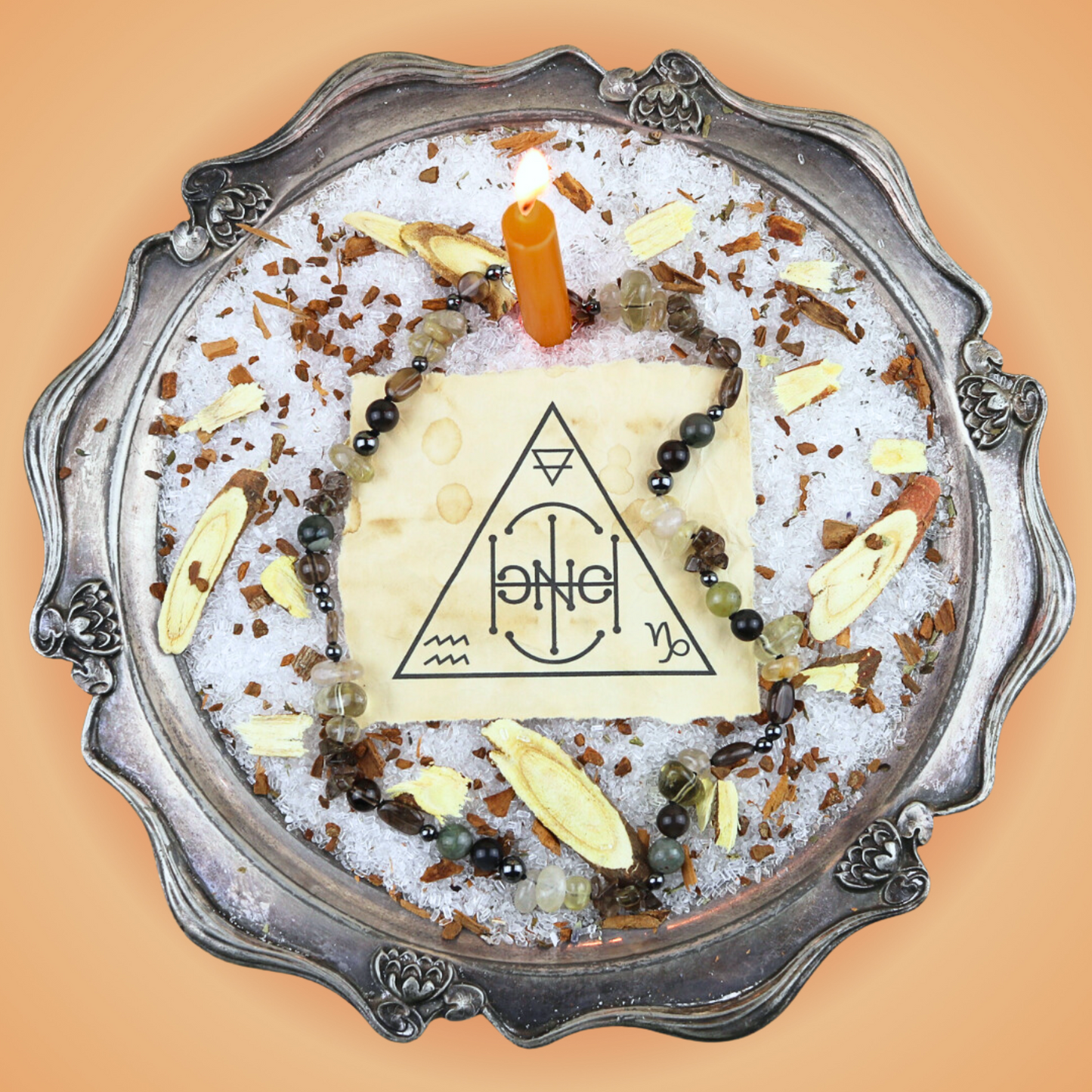 Grounding Silver Talisman