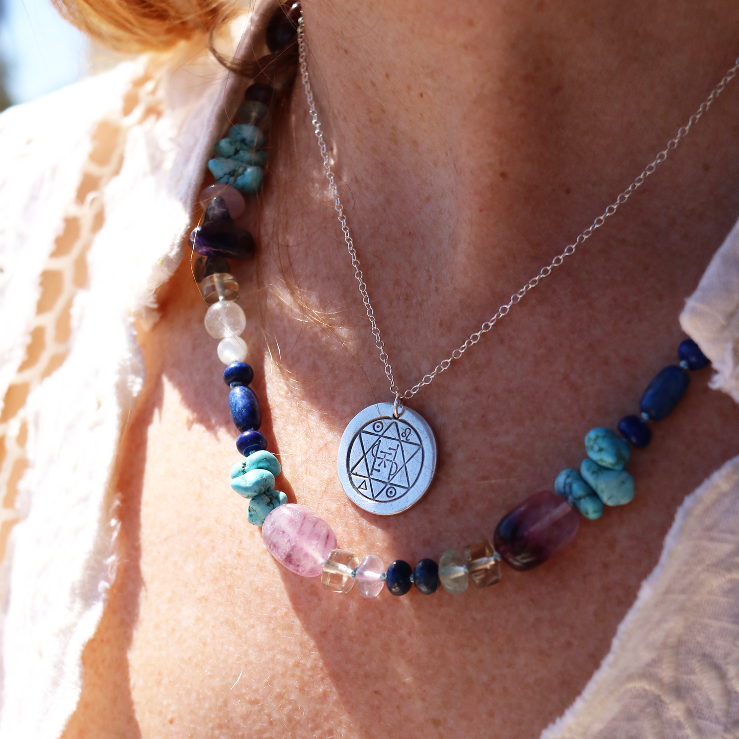 Health Silver Talisman