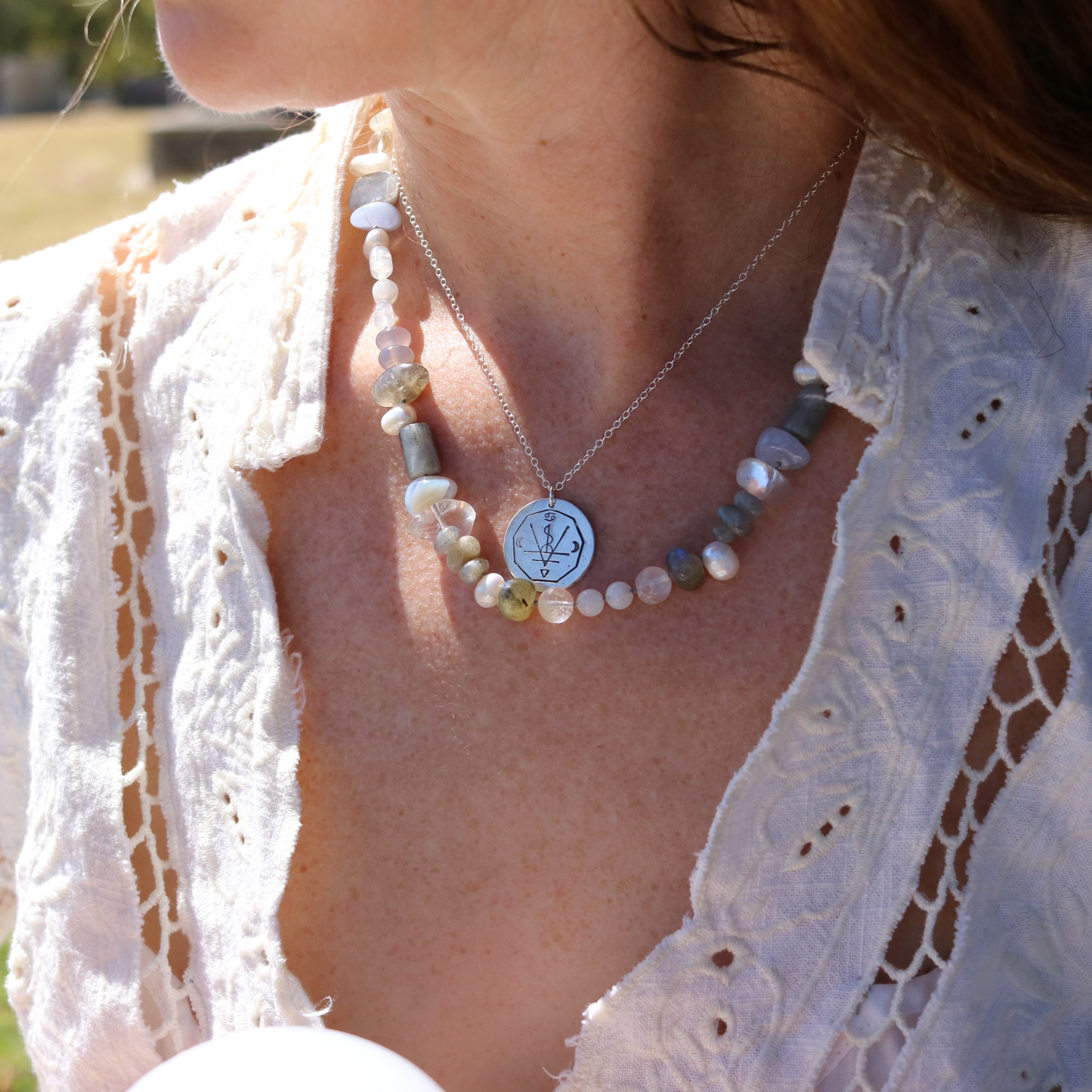 Intuition Enhancement Gemstone Talisman