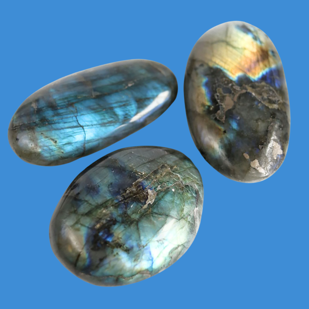 Labradorite Palm Stones