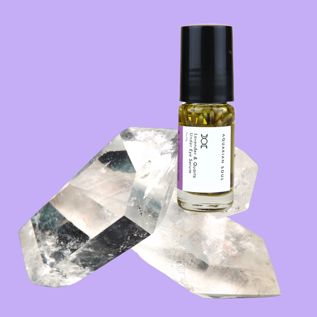 Lavender and Quartz Under Eye Serum