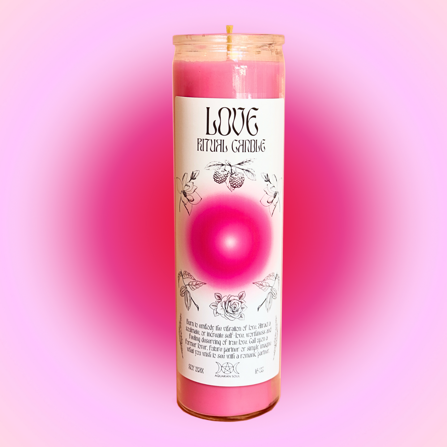 Love 7 Day Ritual Candle
