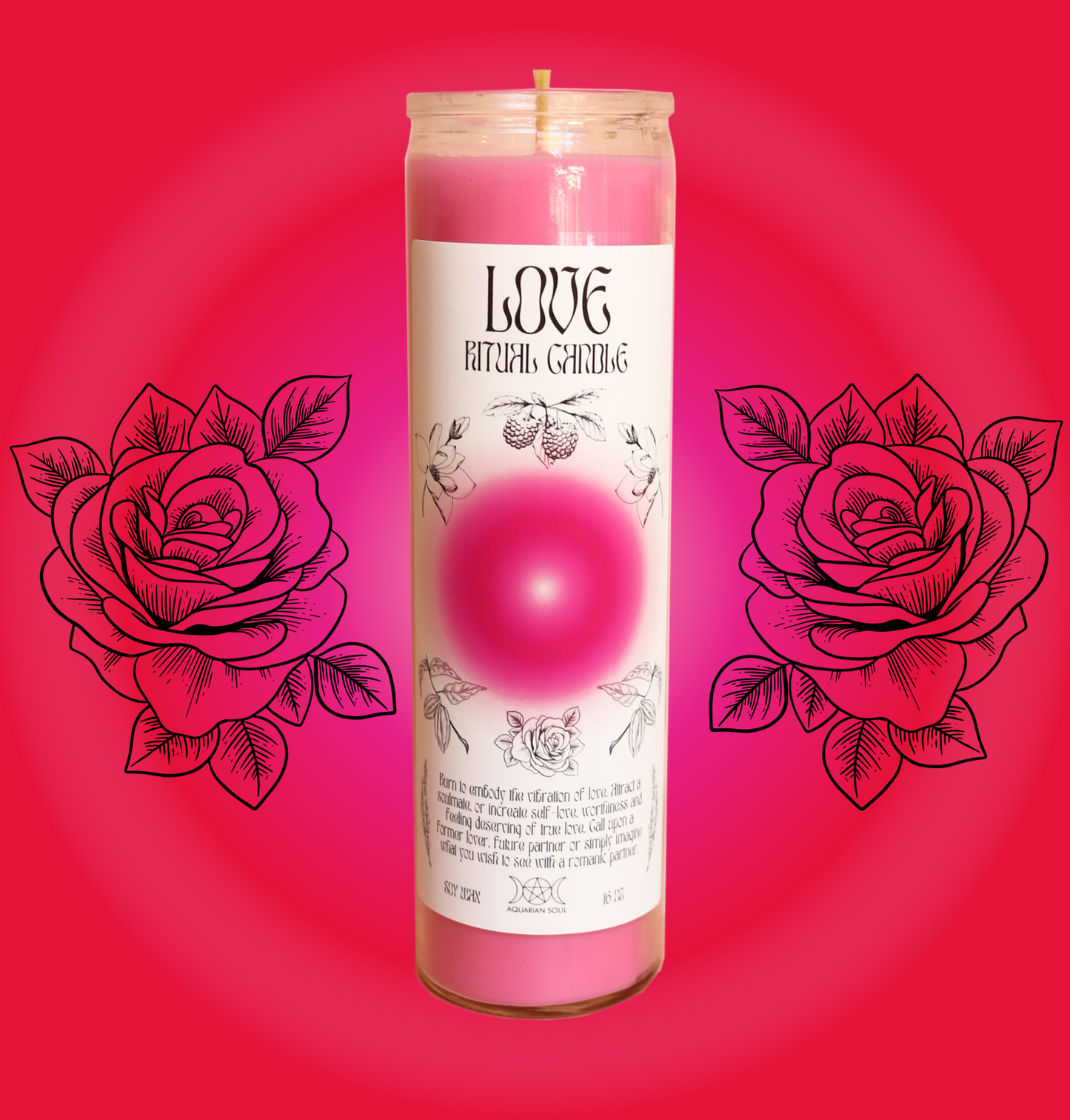 Love 7 Day Ritual Candle