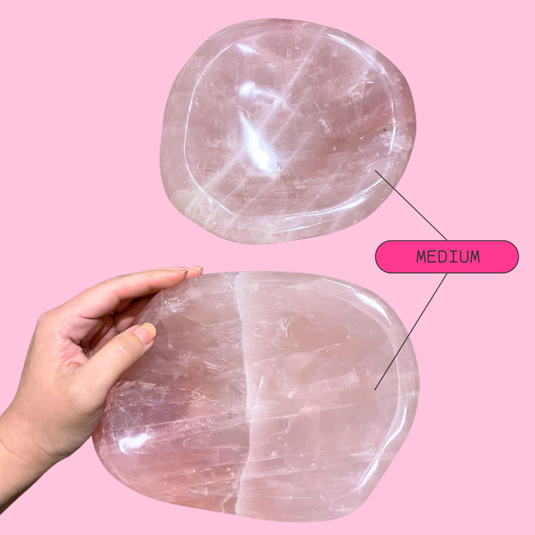 Rose Quartz Ritual Bowls