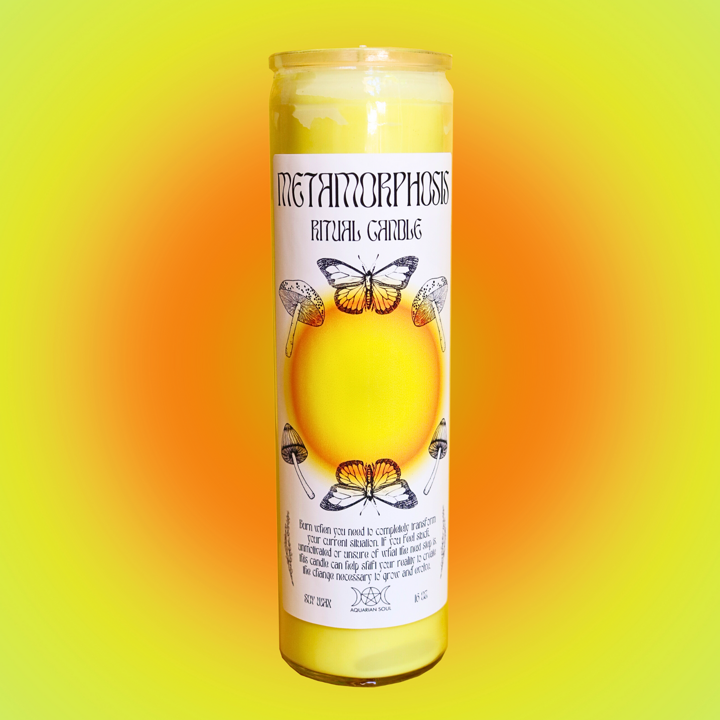 Metamorphosis 7 Day Ritual Candle