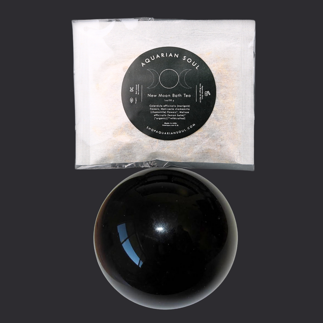 New Moon Bath Tea Bag