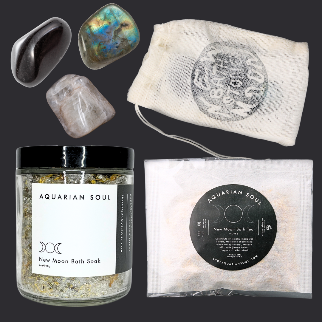New Moon Ritual Bath Set