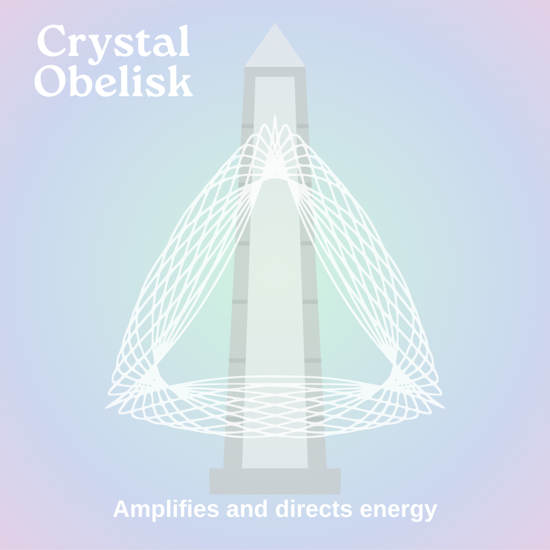 Selenite Obelisk