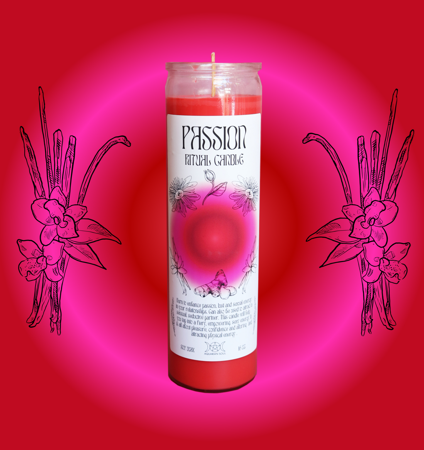 Passion 7 Day Ritual Candle