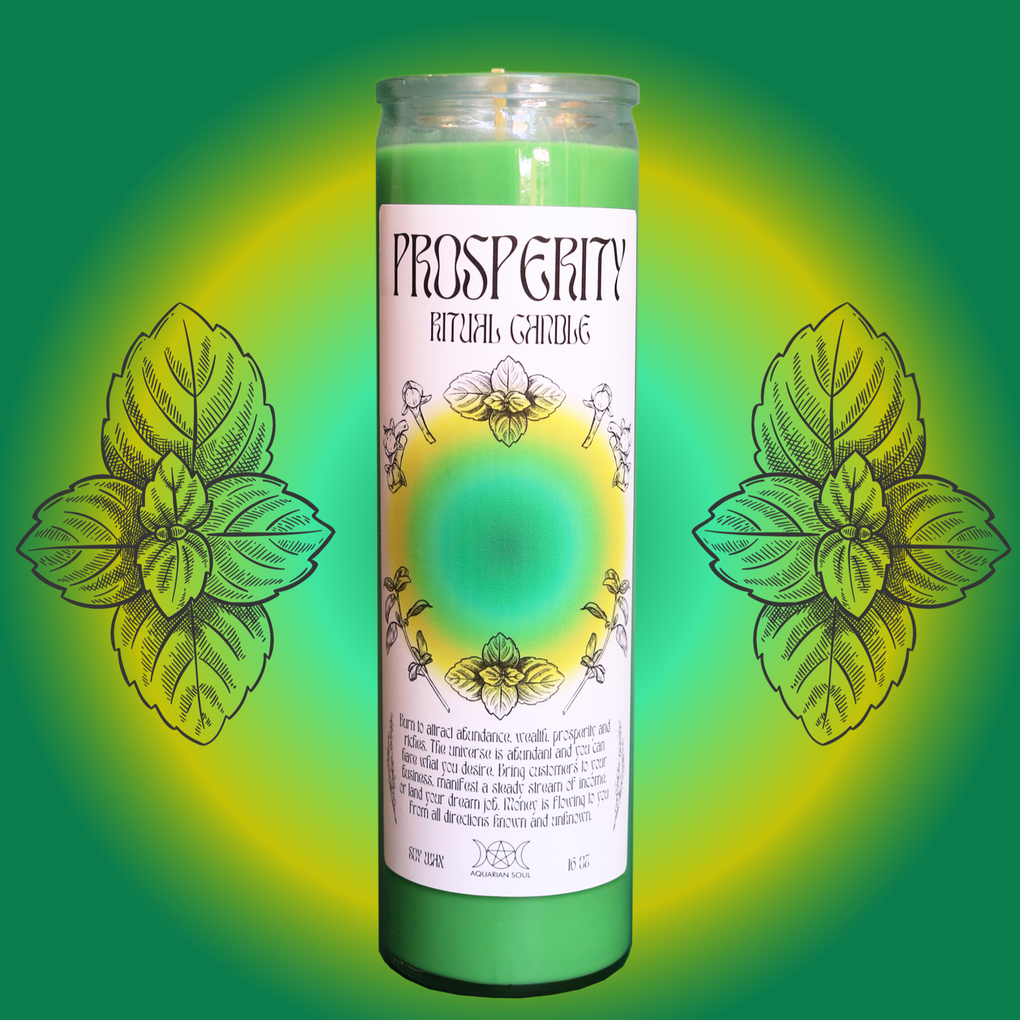 Prosperity 7 Day Ritual Candle