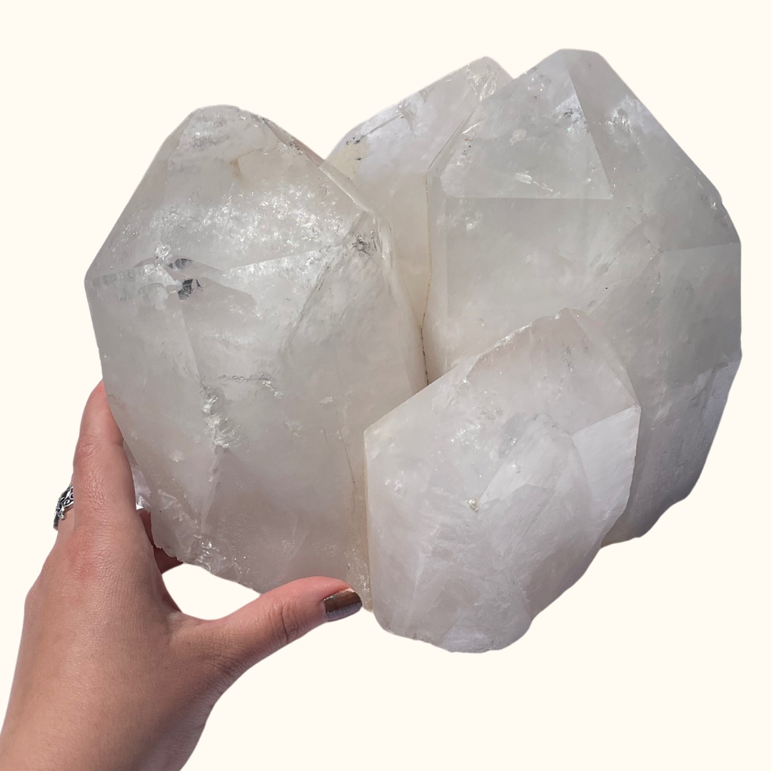 Quartz Cluster Rainbow XL Jumbo
