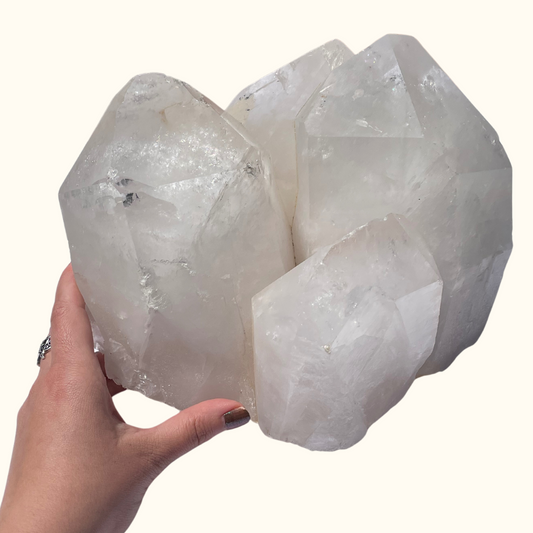 Quartz Cluster Rainbow XL Jumbo