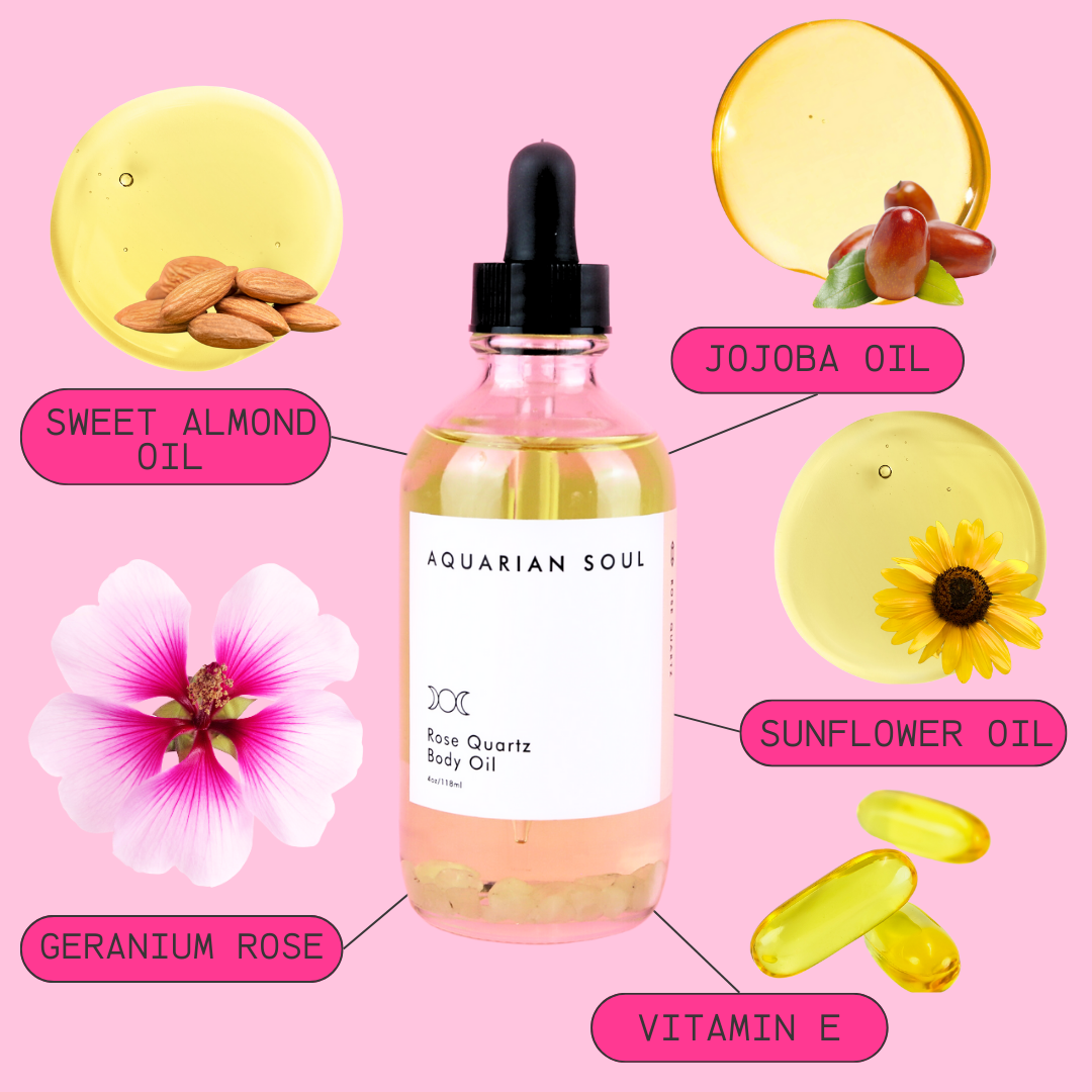 Rose Quartz Body Oil