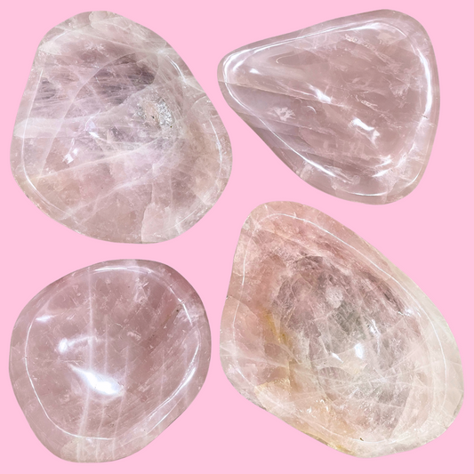 Rose Quartz Ritual Bowls