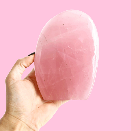 Rose Quartz Polished Specimen