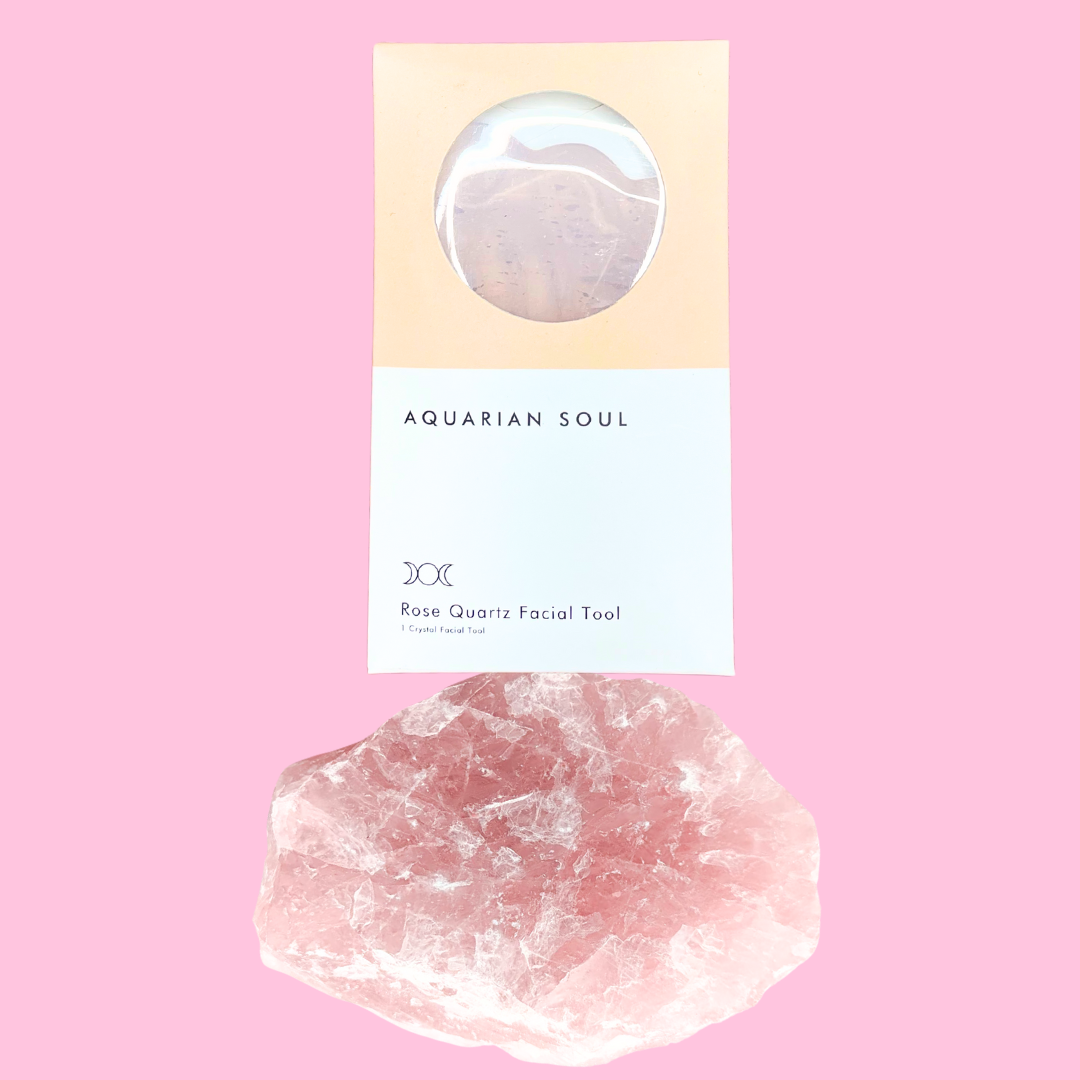 Rose Quartz Facial Tool