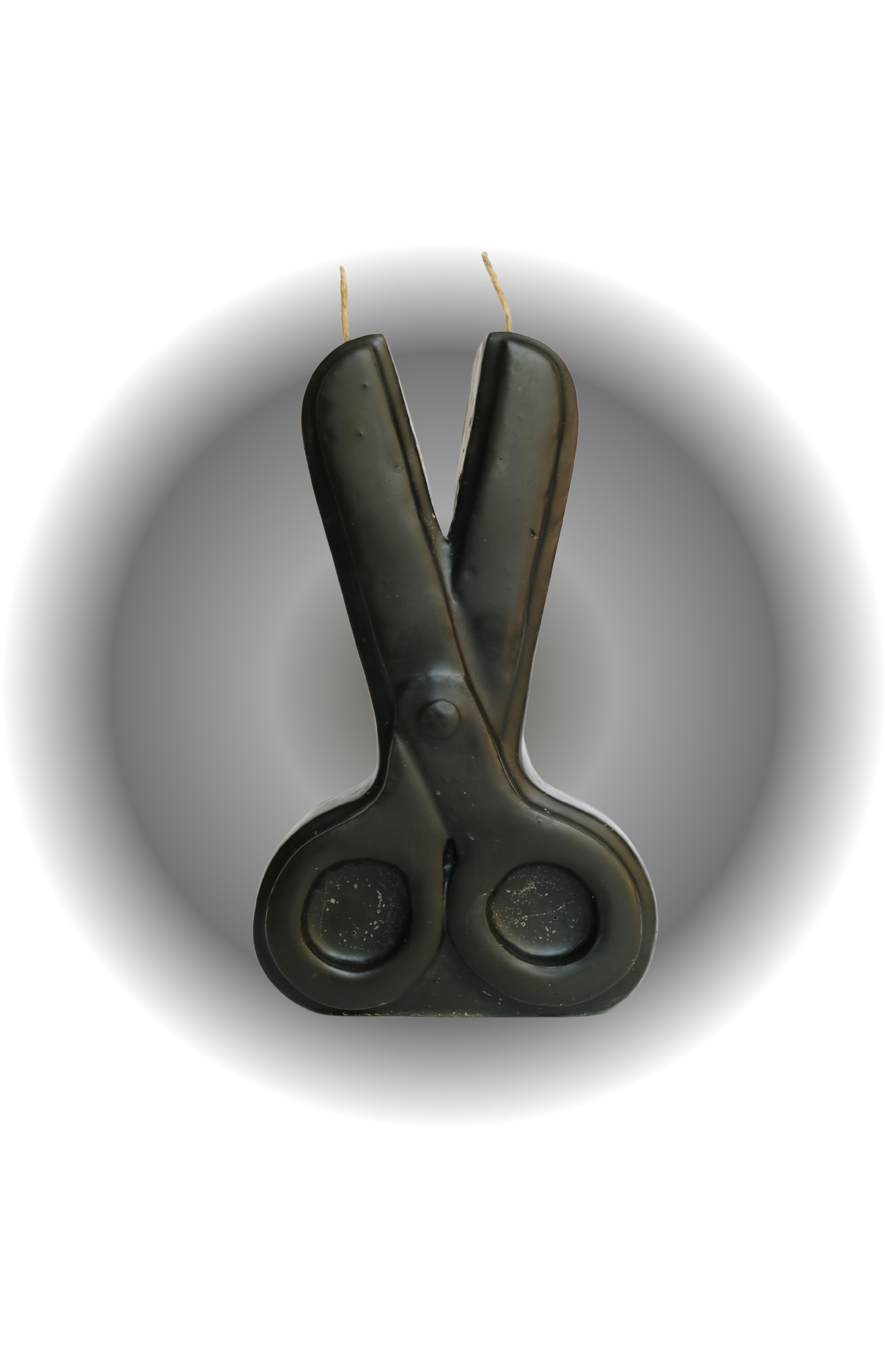 Scissors Figure Candle Double Wick