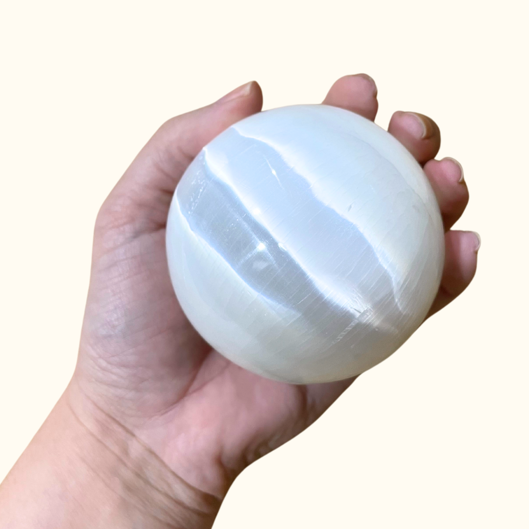 Selenite Sphere