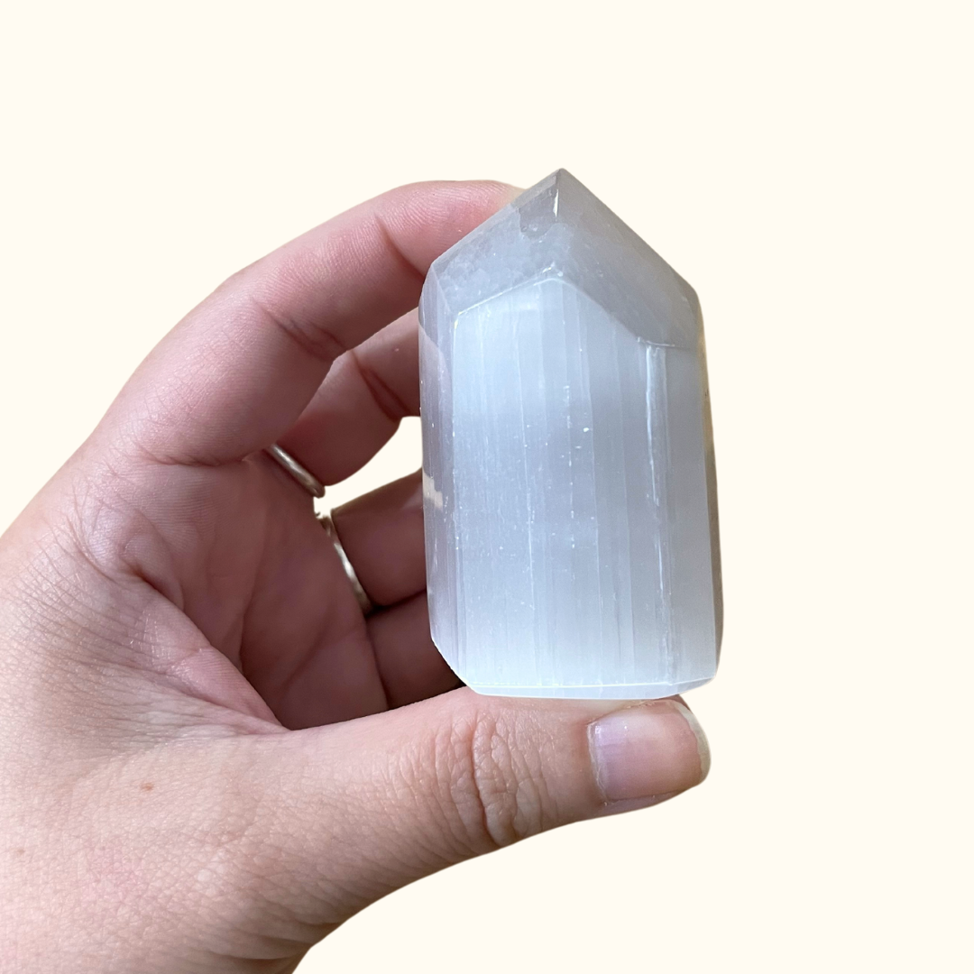 Selenite Obelisk